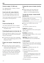 Preview for 10 page of Miele Dynamic U1 Series Operating Instructions Manual