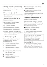 Preview for 11 page of Miele Dynamic U1 Series Operating Instructions Manual