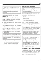 Preview for 13 page of Miele Dynamic U1 Series Operating Instructions Manual