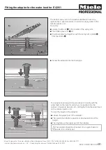 Preview for 1 page of Miele E 429/1 Fitting Instructions