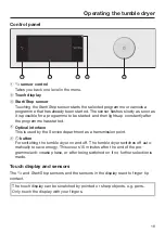 Предварительный просмотр 19 страницы Miele Eco&Steam&9kg TWR780WP Operating Instructions Manual