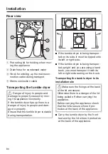 Предварительный просмотр 80 страницы Miele Eco&Steam&9kg TWR780WP Operating Instructions Manual