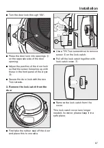 Предварительный просмотр 87 страницы Miele Eco&Steam&9kg TWR780WP Operating Instructions Manual