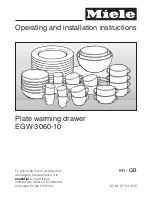 Miele EGW 3060-10 Operating And Installation Instructions preview