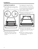 Preview for 20 page of Miele EGW 4060-14 Operating Instructions Manual