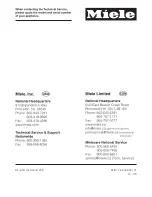 Preview for 24 page of Miele EGW 4060-14 Operating Instructions Manual