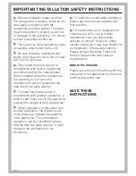 Preview for 16 page of Miele EGW2062 Operating And Installation Manual