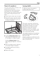 Preview for 9 page of Miele ELECTRIC BARBECUE CS 1322 Operating And Installation Instructions