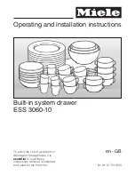 Preview for 1 page of Miele ESS 3060-10 Operating And Installation Instructions