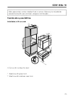 Предварительный просмотр 3 страницы Miele ESW 408*-14 Installation Instructions Manual