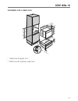 Предварительный просмотр 5 страницы Miele ESW 408*-14 Installation Instructions Manual