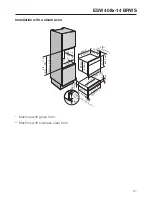 Предварительный просмотр 9 страницы Miele ESW 408*-14 Installation Instructions Manual