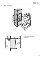 Предварительный просмотр 11 страницы Miele ESW 408*-14 Installation Instructions Manual