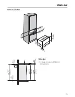 Предварительный просмотр 13 страницы Miele ESW 408*-14 Installation Instructions Manual