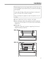 Предварительный просмотр 15 страницы Miele ESW 408*-14 Installation Instructions Manual