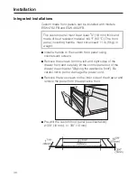 Предварительный просмотр 18 страницы Miele ESW 408*-14 Installation Instructions Manual