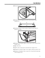 Предварительный просмотр 19 страницы Miele ESW 408*-14 Installation Instructions Manual