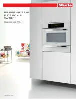 Miele ESW 4086-14 BRWS+ Specification preview