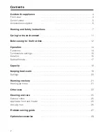 Preview for 2 page of Miele ESW 47.2 Operating And Installation Manual