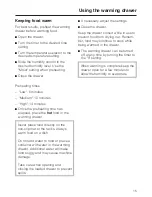 Preview for 15 page of Miele ESW 4711 Operating And Installation Instructions