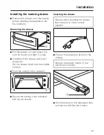 Preview for 29 page of Miele ESW 4711 Operating And Installation Instructions