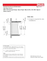 Preview for 3 page of Miele ESW 4716 Manual