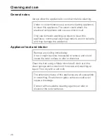 Preview for 26 page of Miele ESW 5088-14 Operating And Installation Instructions