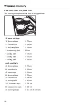 Предварительный просмотр 28 страницы Miele ESW 7010 Operating And Installation Instructions