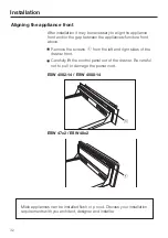 Preview for 3 page of Miele ESW4702Vi Installation Instructions Manual