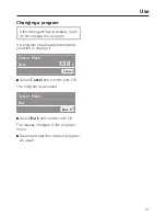 Preview for 37 page of Miele EXCELLA G 2630 SCI Operating Instructions Manual