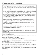 Preview for 4 page of Miele F 12011 S-1 Operating And Installation Instructions