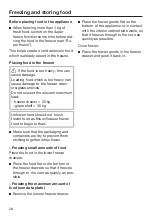 Preview for 28 page of Miele F 12011 S-1 Operating And Installation Instructions