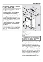 Preview for 49 page of Miele F 12011 S-1 Operating And Installation Instructions