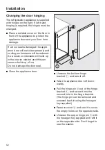 Preview for 52 page of Miele F 12011 S-1 Operating And Installation Instructions