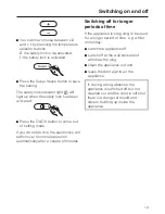 Preview for 13 page of Miele F 12020 S Operating And Installation Manual