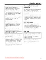 Preview for 23 page of Miele F 123 Ui-2 Operating And Installation Instructions