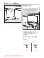 Preview for 34 page of Miele F 123 Ui-2 Operating And Installation Instructions