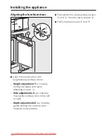 Preview for 38 page of Miele F 123 Ui-2 Operating And Installation Instructions