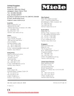 Preview for 40 page of Miele F 123 Ui-2 Operating And Installation Instructions