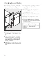 Preview for 30 page of Miele F 1313 S Operating And Installation Manual