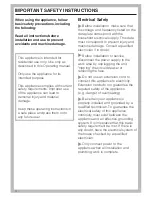 Preview for 4 page of Miele F 1411 Vi Operating And Installation Instructions