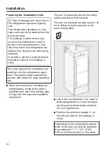 Preview for 30 page of Miele F 1412 Vi Operating And Installation Instructions