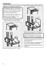 Preview for 34 page of Miele F 1412 Vi Operating And Installation Instructions