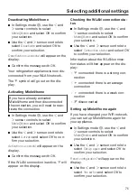 Preview for 75 page of Miele F 1412 Vi Operating And Installation Instructions