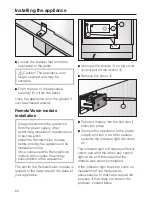 Preview for 13 page of Miele F 1471 SF Operating And Installation Instructions