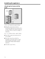 Preview for 23 page of Miele F 1471 SF Operating And Installation Instructions