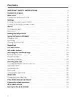 Preview for 2 page of Miele F 1801 SF Operating And Installation Manual