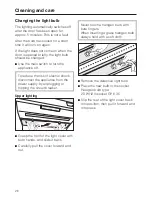 Preview for 26 page of Miele F 1801 SF Operating And Installation Manual