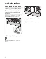 Предварительный просмотр 60 страницы Miele F 1801 SF Operating And Installation Manual