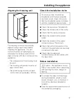 Preview for 13 page of Miele F 1803 Vi Installation Instructions Manual